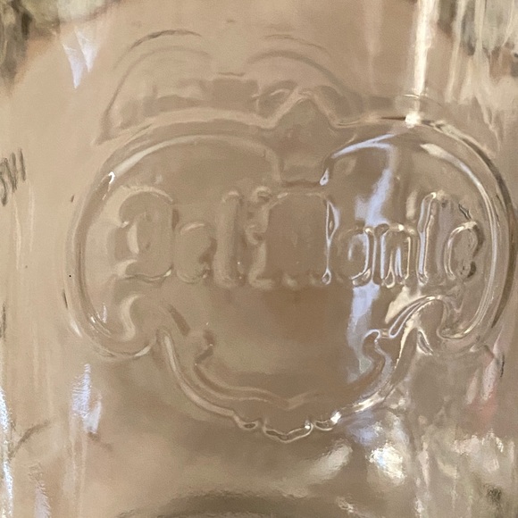 Vintage Rare Del Monte Clear Glass Mason Jar with Lid Storage Canning Lidded Jar - Picture 8 of 13